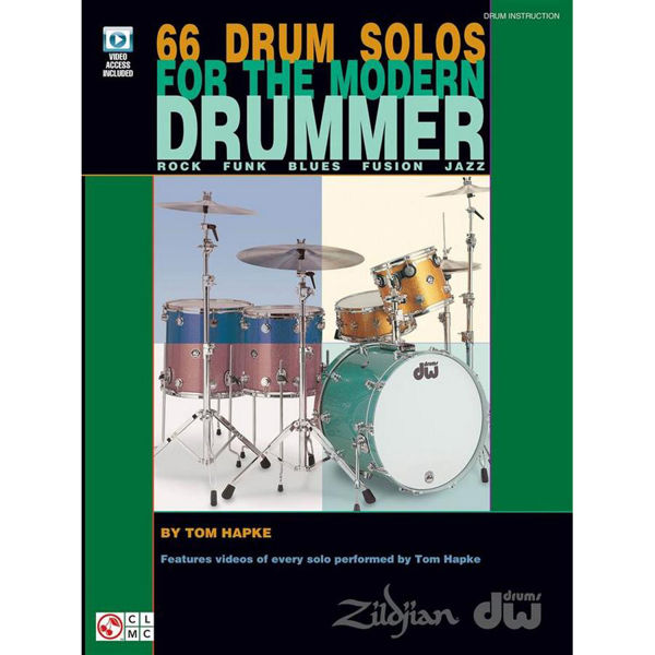 66 Drums Solos for the Modern Drummer, Rock/Funk/Blues/Jazz