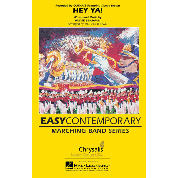 Hey Ya! OUTKAST Andre Benjamin Arr Michael Brown. Marching Band