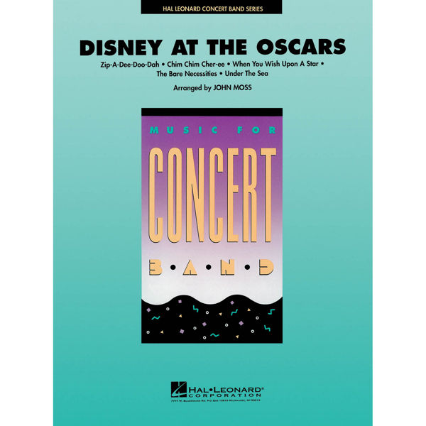 Disney at the Oscars, Arr. John Moss, Concert Band