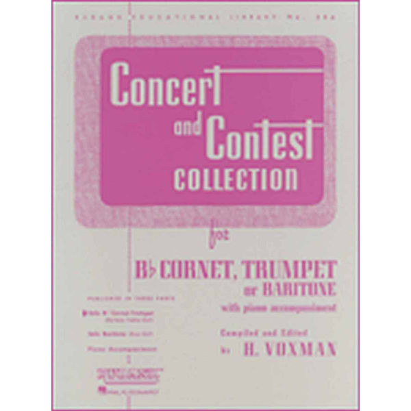 Concert and Contest Collection for Trumpet . Book + Audio Online