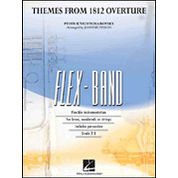 Themes from 1812 Overture Flex-Band Grade 2-3 Tchaikovsky/Vinson