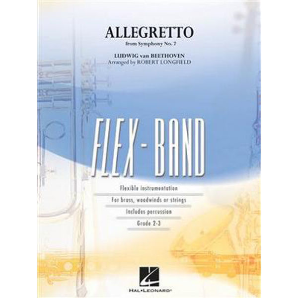 Allegretto (from Symphony No. 7) Beethoven, Flex-Band Grade 2-3 /arr. Robert Longfield