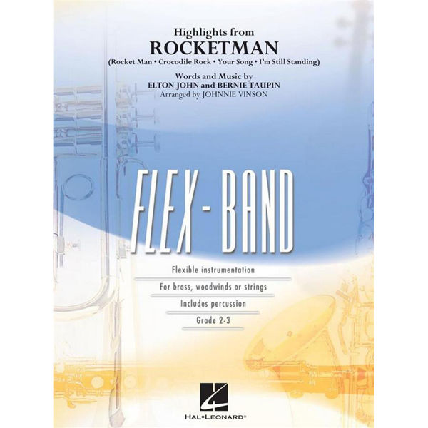 Highlights from Rocketman, Elton John arr Johnnie Vinson, Flex-Band