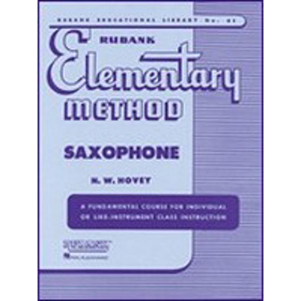 Elementary method for sax