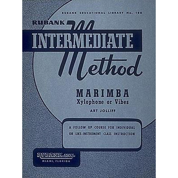 Rubank Intermediate Method For Marimba/Xylo/ViB