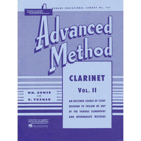 Rubank Advanced method for Clarinet Vol 2