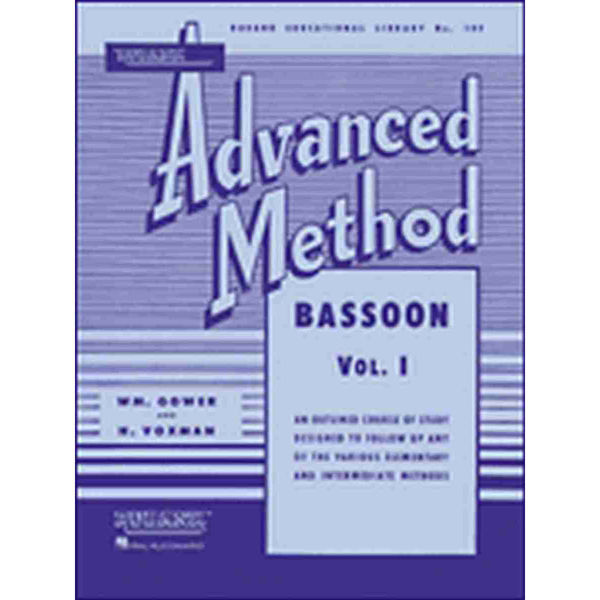 Rubank Advanced method for Basoon Vol 1