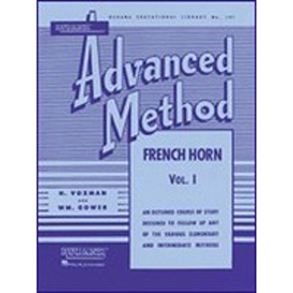 Rubank Advanced Method for Waldhorn Vol 1