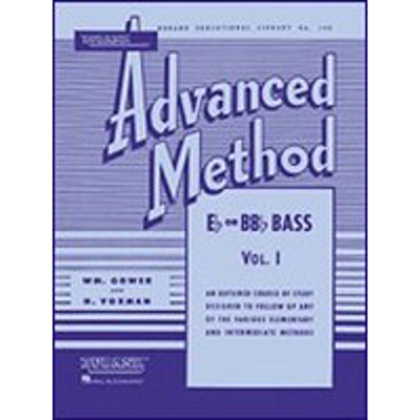 Rubank Advanced method for Eb or BBb Tuba Vol 1