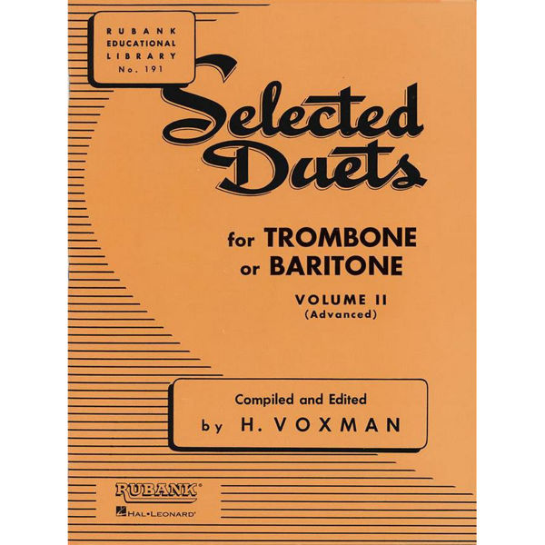 Selected Duets for Trombone Vol 2, Voxman