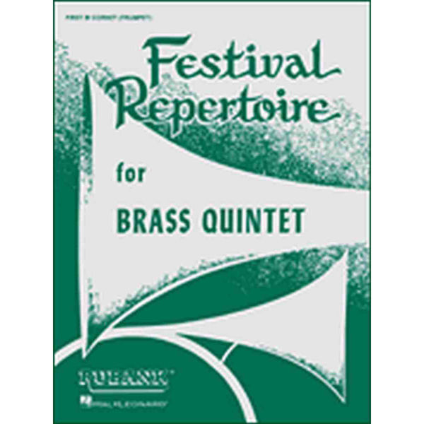 Festival Repertoire for Brass Quintet - Second Trombone or Baritone (Fourth part)