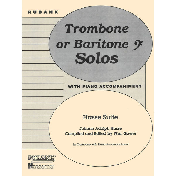 Hasse Suite, Johann Adolf Hasse. Trombone and Piano