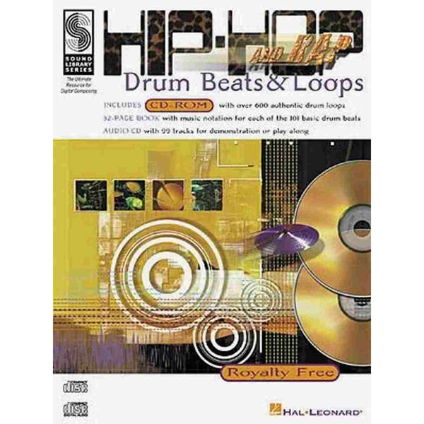 Hip-Hop And Rap Drum Beats & Loops m/CD Rom