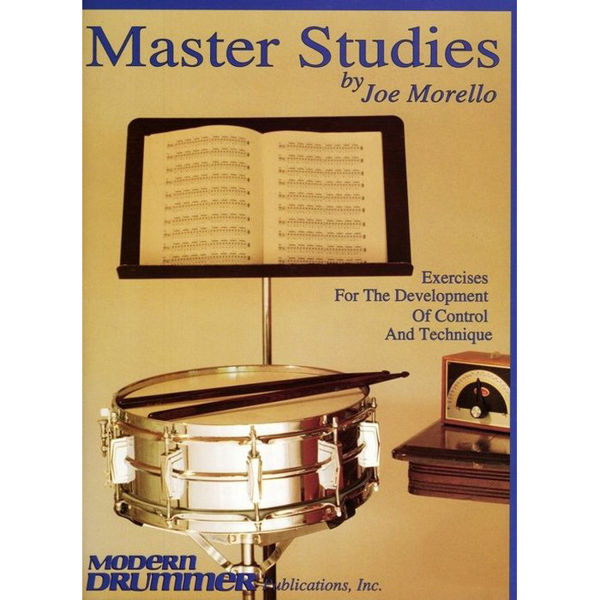 Master Studies Joe Morello, Drum Set