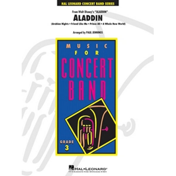 Aladdin (Medley), Menken /arr. Paul Jennings. Concert Band