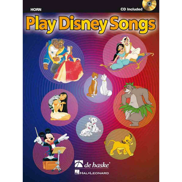 Play Disney Songs, Horn in F. Book+CD