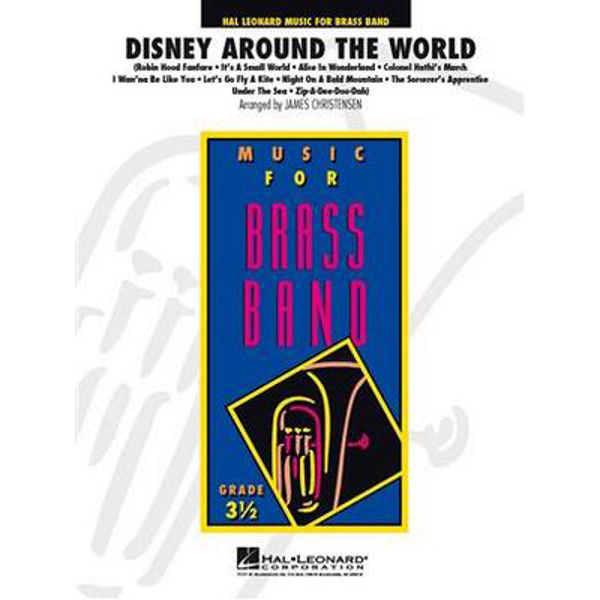Disney Around the World. Brass Band arr Jeanbourquin/Christensen