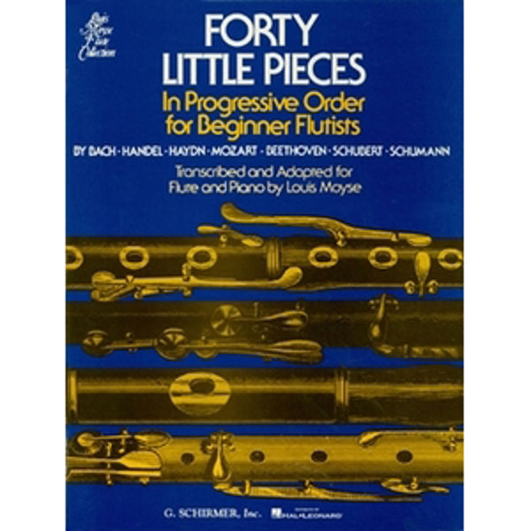 Forty Little Pieces for Flute (Book Only)