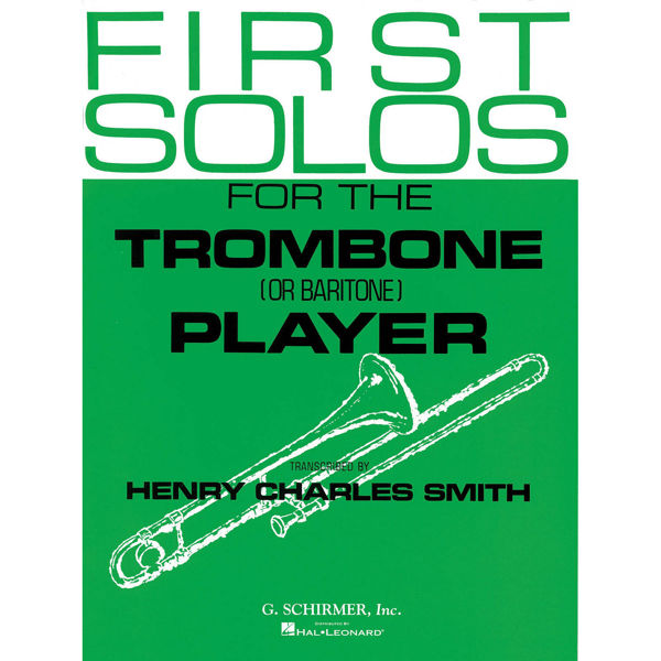 First Solos for the Trombone or Baritone Player