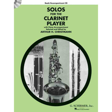 Solos for the Clarinet Player, Clarinet and Piano. Book and Audio Online