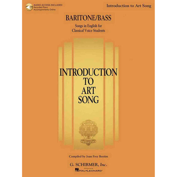 Introduction to Art Song for Baritone or Bass
