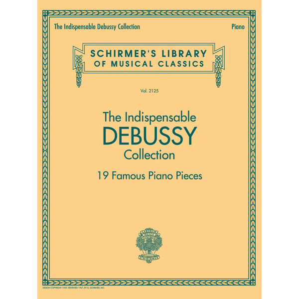 The Indispensable Debussy Collection, Piano