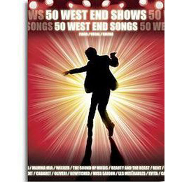 50 West End Shows - Piano/Vokal/Gitar