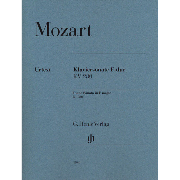 Piano Sonata in F major K. 280, Wolfgang Amadeus Mozart - Piano solo
