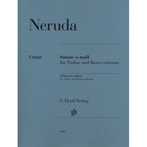Sonata in a minor for Violin and Basso continuo, Johann Baptist Georg Neruda - Violin and Basso Continuo