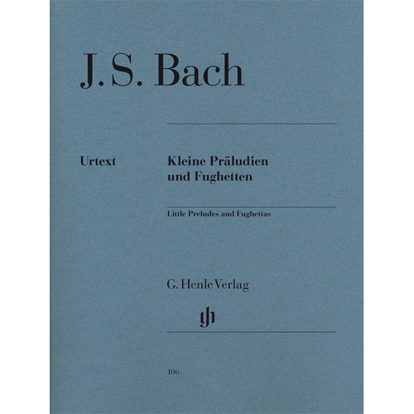 Little Preludes and Fugues, Johann Sebastian Bach - Piano solo