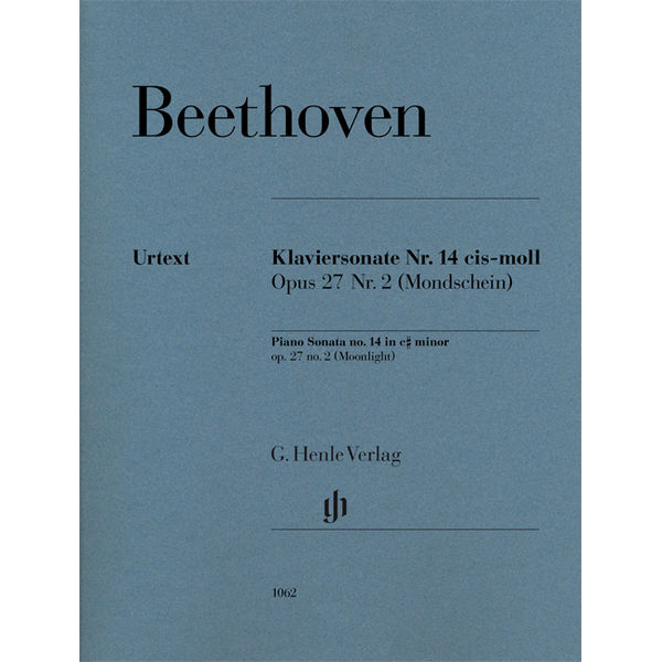 Piano Sonata no. 14 in c sharp minor op. 27 no. 2 (Moonlight), Ludwig van Beethoven - Piano solo