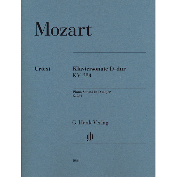 Piano Sonata in D major K. 284, Wolfgang Amadeus Mozart - Piano solo