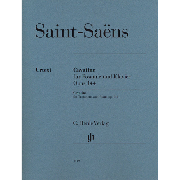 Cavatine for Trombone and Piano op. 144, Saint-Saens