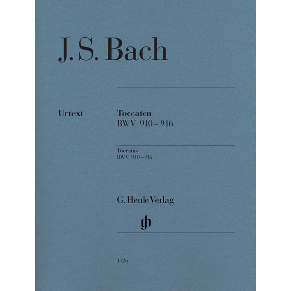 Toccatas BWV 910-916 (Edition without fingering) , Johann Sebastian Bach - Piano solo