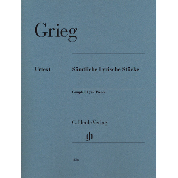 Samtliche Lyrische Stücke, Edvard Grieg. Piano