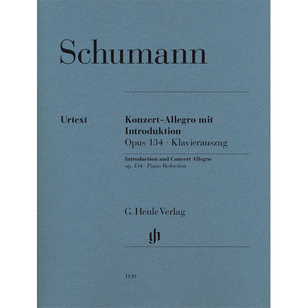 Introduction and Concert Allegro for Piano and Orchestra op. 134 (Piano Reduction) , Robert Schumann - 2 Pianos, 4-hands