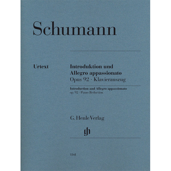Introduction and Allegro appassionato (Concert Piece for Piano and Orchestra op. 92, Piano Reduction) , Robert Schumann - Two Pianos, 4-hands