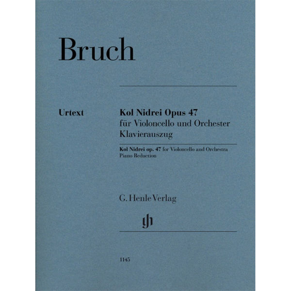 Kol Nidrei op. 47, Max Bruch. Violoncello and Piano