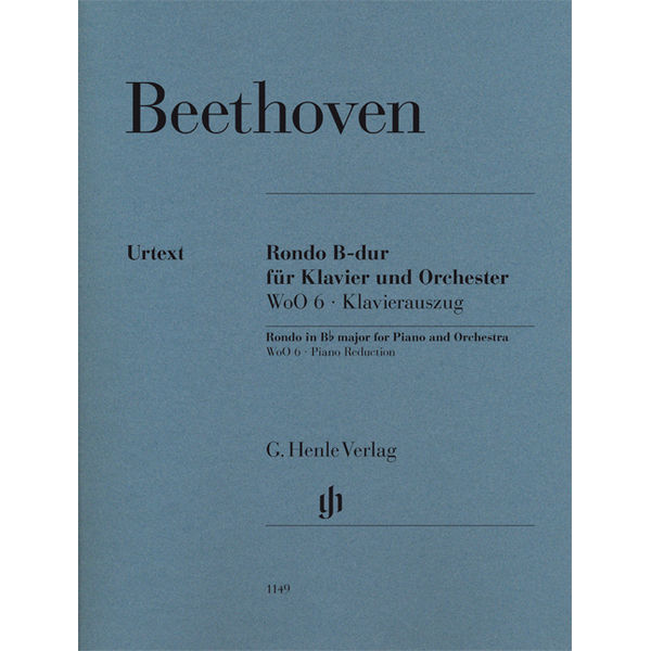Rondo in B flat major for Piano and Orchestra WoO 6 (Piano Reduction) , Ludwig van Beethoven - Two Pianos, 4-hands