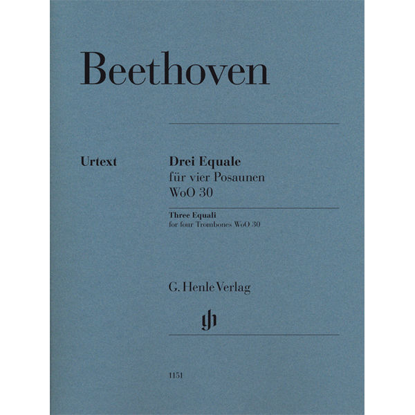 Three Equali for four Trombones WoO 30, Ludwig van Beethoven - Four Trombones