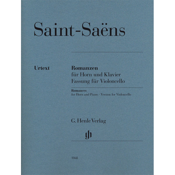 Romances for Horn and Piano (Version for Violoncello) , Camille Saint-Saens - Violoncello and Piano