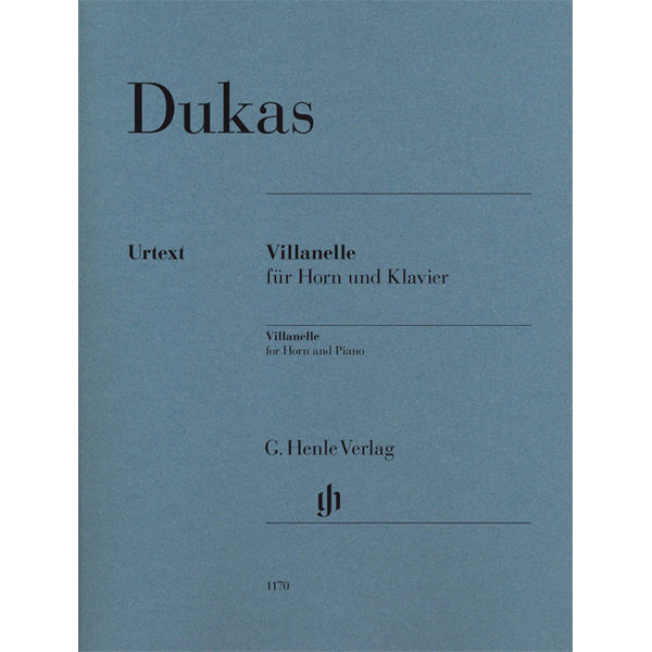 Villanelle for Horn and Piano, Paul Dukas - Horn and Piano