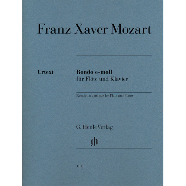 Rondo in e minor for Flute and Piano, Franz Xaver Wolfgang Mozart - Flute and Piano
