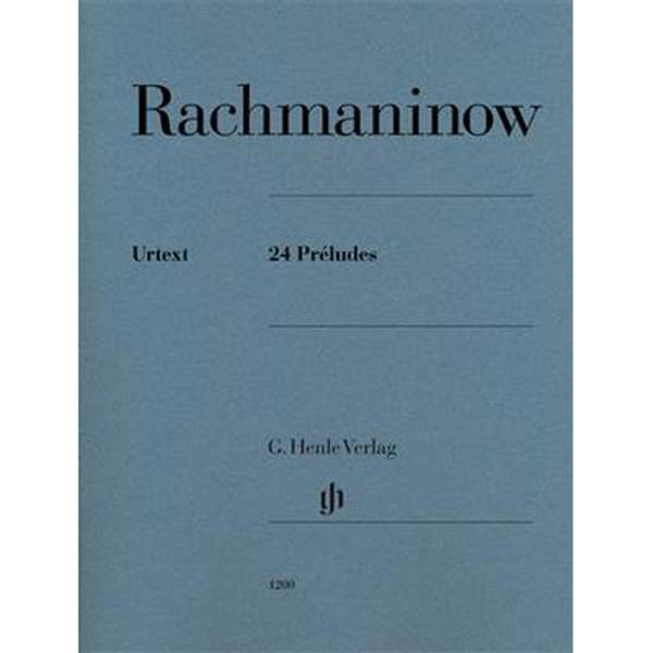 24 Preludes, Rachmaninov, Piano