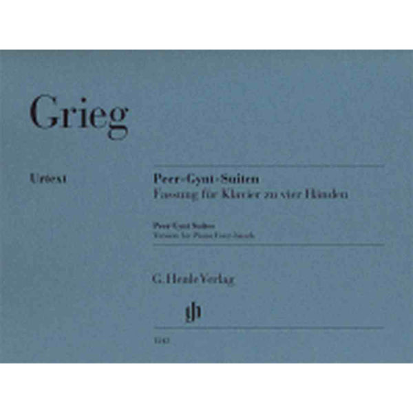 Peer Gynt Suites - Version for Piano Four-Hands - Grieg