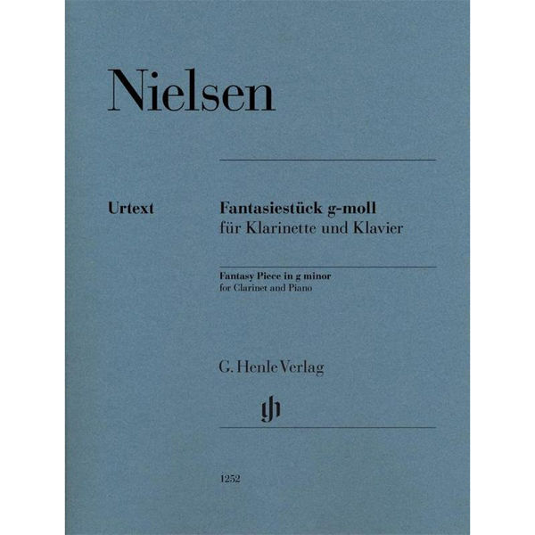 Fantasy Piece g minor, Carl Nielsen. Clarinet and Piano