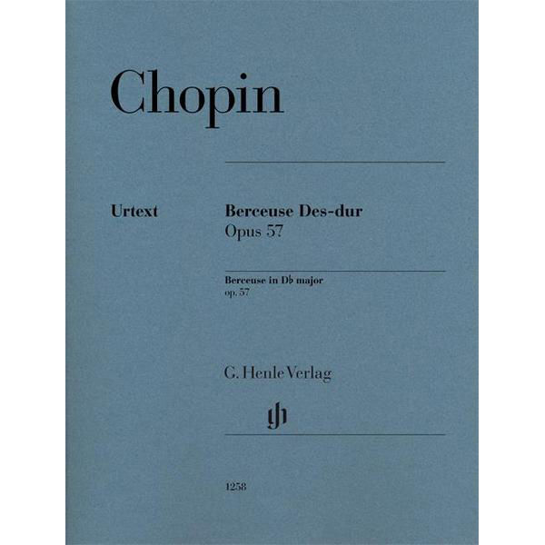Berceuse D flat major op. 57, Frederic Chopin - Piano solo