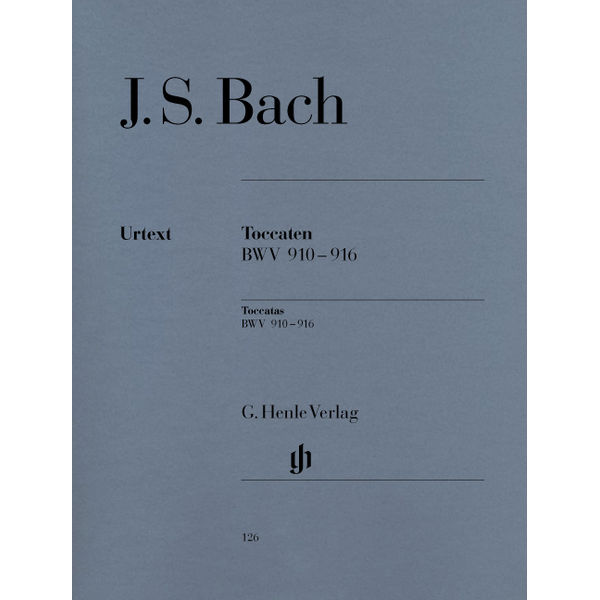 Toccatas BWV 910-916, Johann Sebastian Bach - Piano solo
