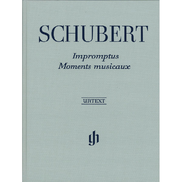 Impromptus and Moments Musicaux, Franz Schubert - Piano solo, Innbundet