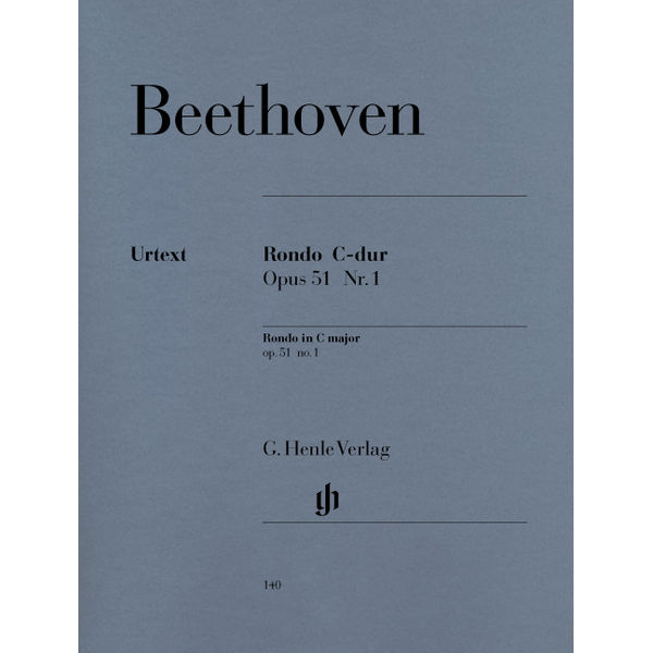 Rondo C major op. 51,1, Ludwig van Beethoven - Piano solo